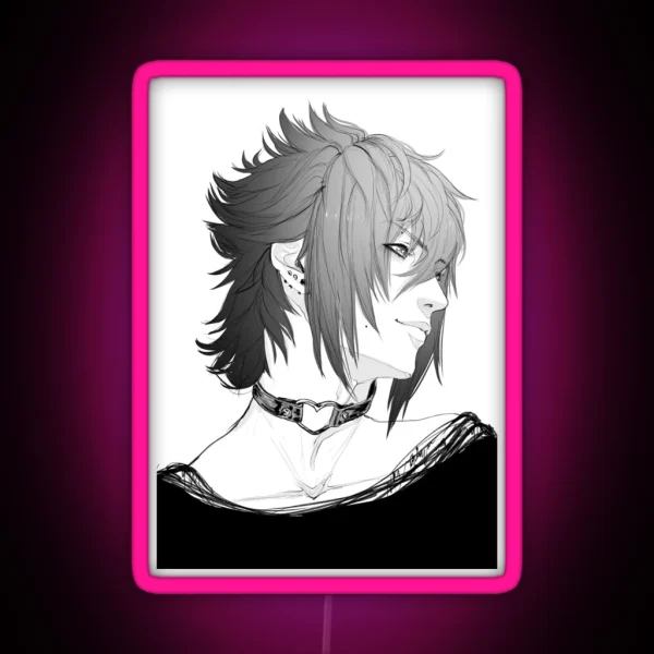 Heart Choker Noct Ver RGB Neon Sign