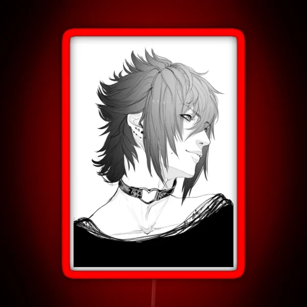 Heart Choker Noct Ver RGB Neon Sign