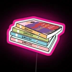 Heartstopper Books RGB Neon Sign