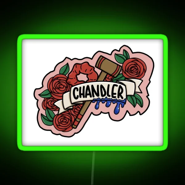 Heather Chandler Emblem RGB Neon Sign