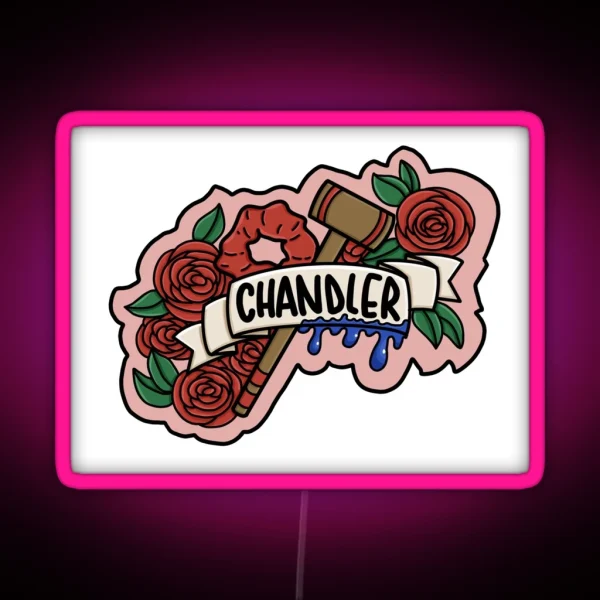 Heather Chandler Emblem RGB Neon Sign