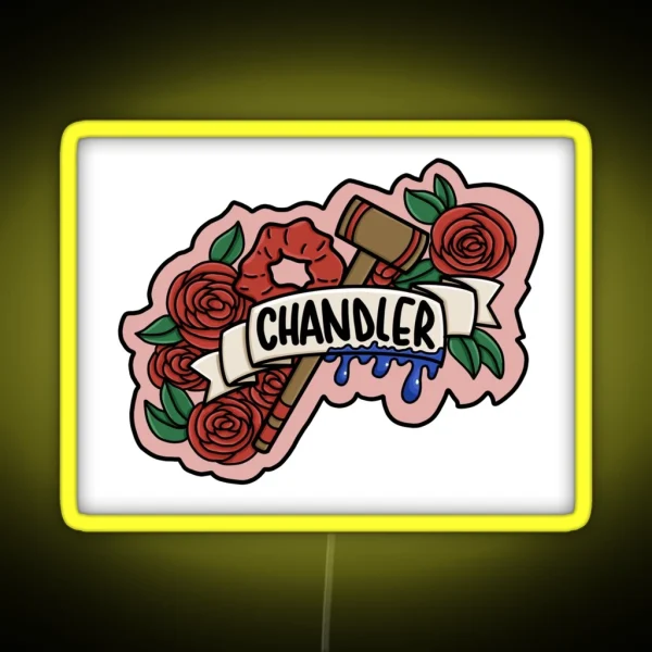 Heather Chandler Emblem RGB Neon Sign