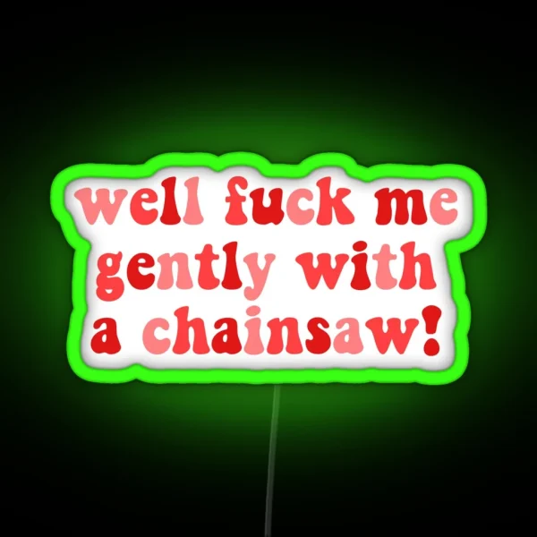 Heather Chandler Quote RGB Neon Sign