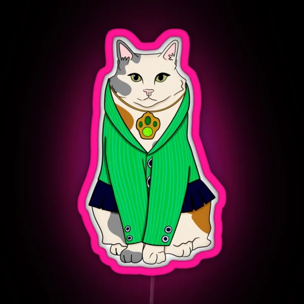 Heather Duke Cat RGB Neon Sign