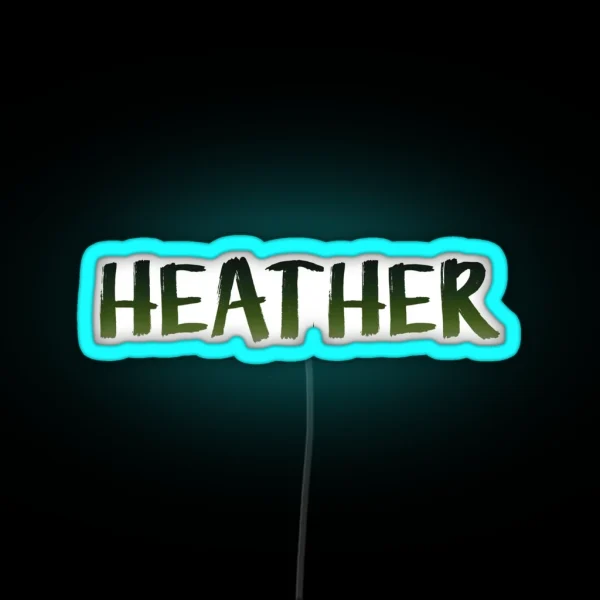 Heather Duke RGB Neon Sign