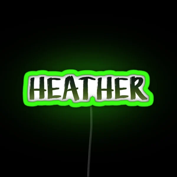Heather Duke RGB Neon Sign
