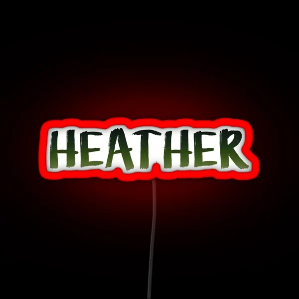 Heather Duke RGB Neon Sign