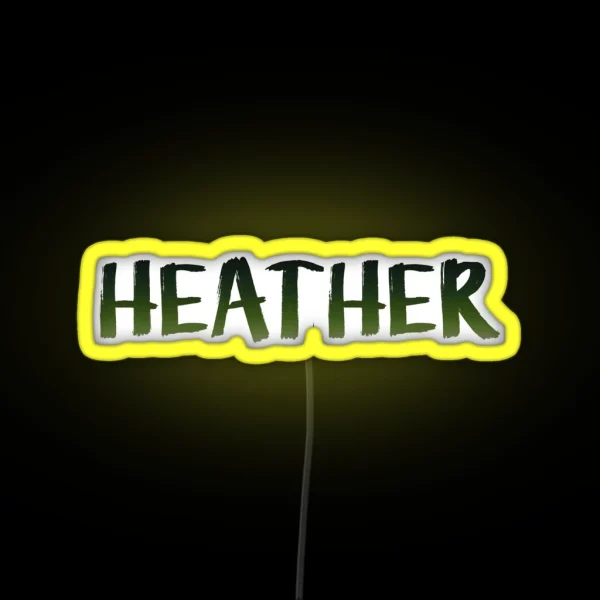 Heather Duke RGB Neon Sign