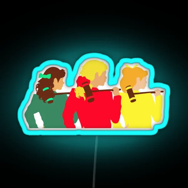 Heather Heather Heather Heathers RGB Neon Sign