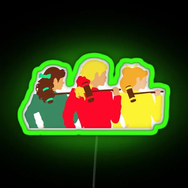 Heather Heather Heather Heathers RGB Neon Sign