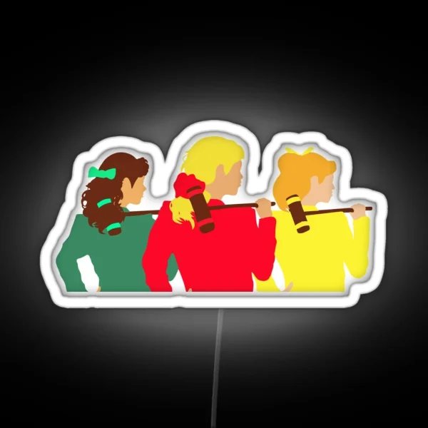Heather Heather Heather Heathers RGB Neon Sign