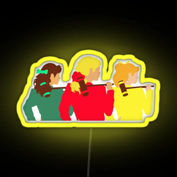Heather Heather Heather Heathers RGB Neon Sign