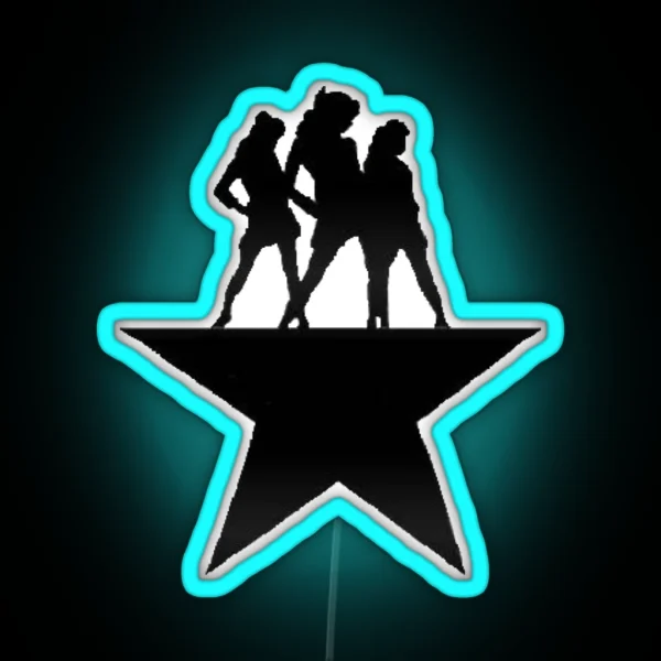 Heathers And Hamilton Collab RGB Neon Sign
