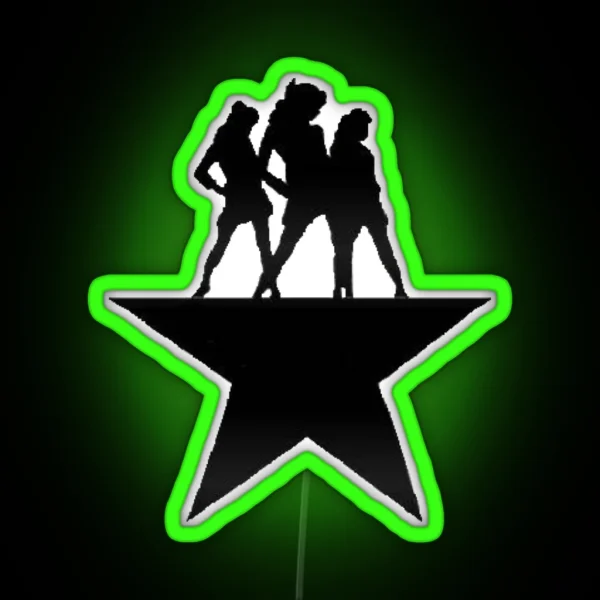 Heathers And Hamilton Collab RGB Neon Sign