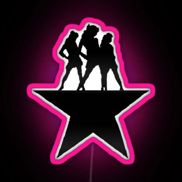 Heathers And Hamilton Collab RGB Neon Sign