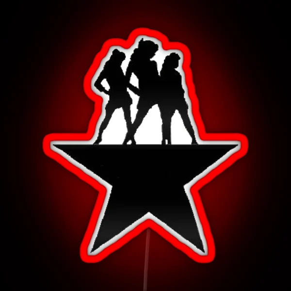 Heathers And Hamilton Collab RGB Neon Sign