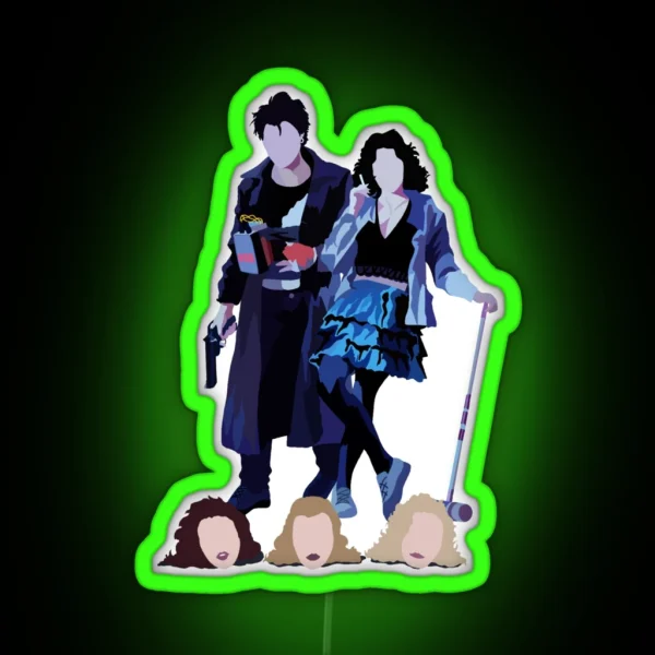 Heathers Movie Print RGB Neon Sign