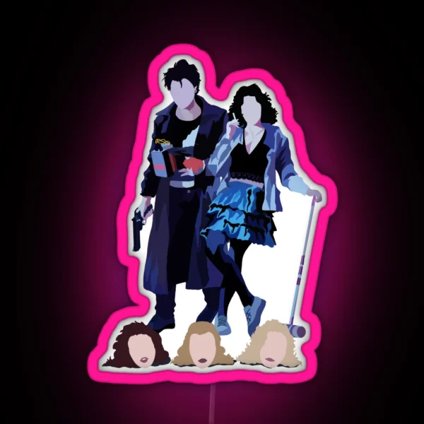 Heathers Movie Print RGB Neon Sign