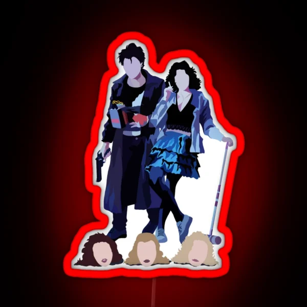 Heathers Movie Print RGB Neon Sign