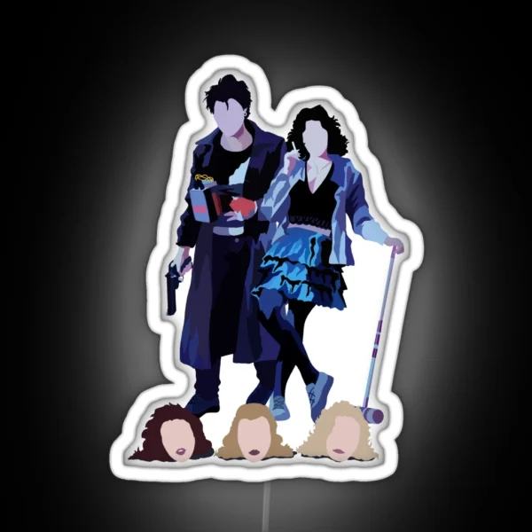 Heathers Movie Print RGB Neon Sign