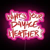 Heathers Quote WHAT S YOUR DAMAGE HEATHER Black RGB Neon Sign - Image 6