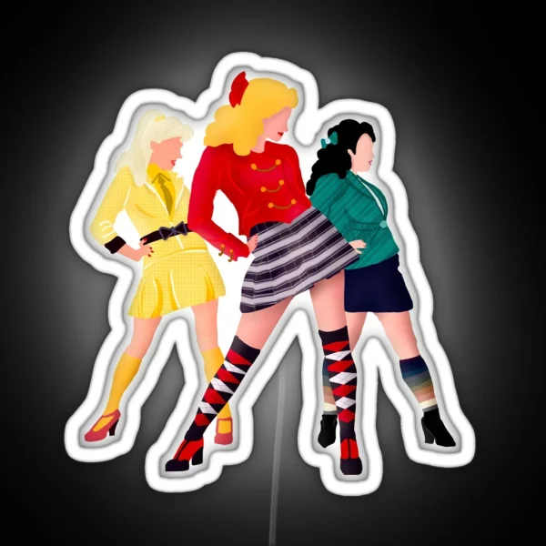 Heathers RGB Neon Sign