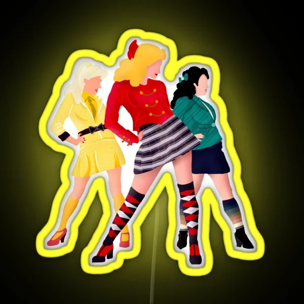 Heathers RGB Neon Sign