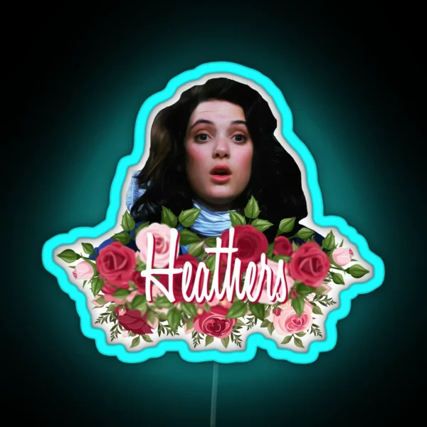 Heathers Roses RGB Neon Sign