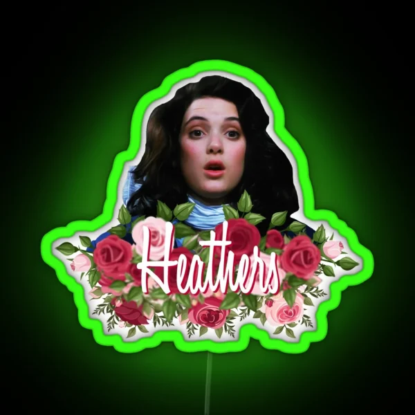 Heathers Roses RGB Neon Sign