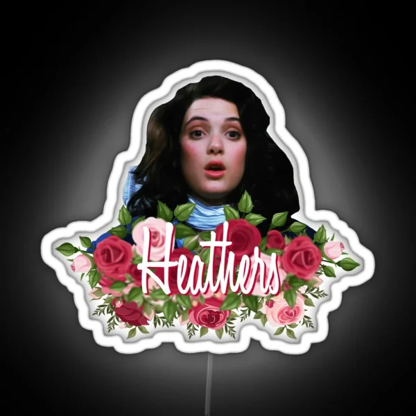 Heathers Roses RGB Neon Sign