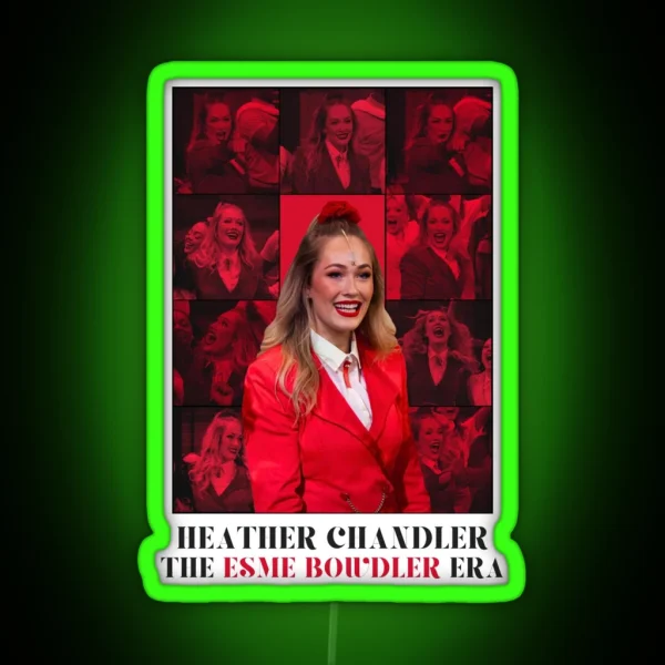 Heathers The Musical Esme Bowdler Era 1 Design RGB Neon Sign