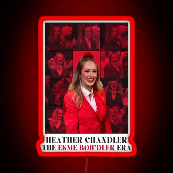 Heathers The Musical Esme Bowdler Era 1 Design RGB Neon Sign