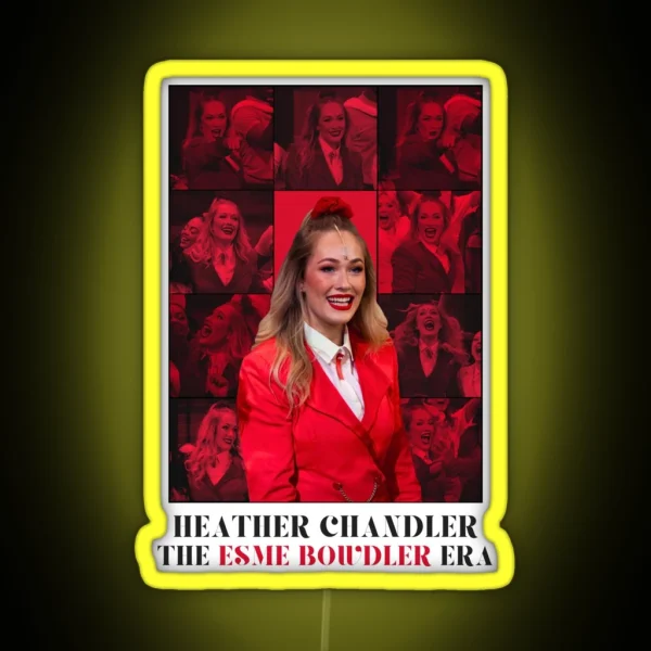 Heathers The Musical Esme Bowdler Era 1 Design RGB Neon Sign