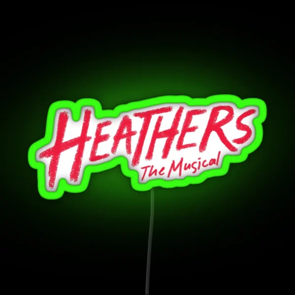 Heathers The Musical Logo RGB Neon Sign