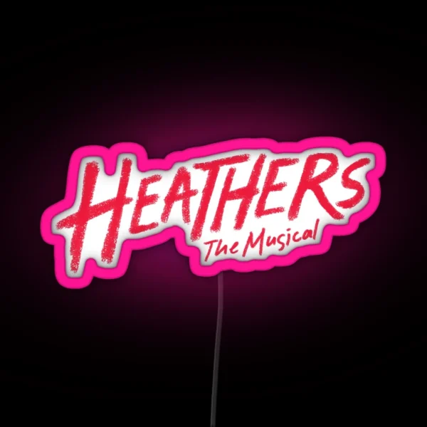 Heathers The Musical Logo RGB Neon Sign