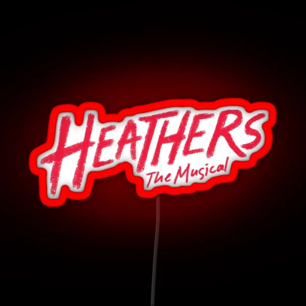 Heathers The Musical Logo RGB Neon Sign