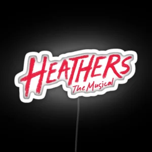 Heathers The Musical Logo RGB Neon Sign