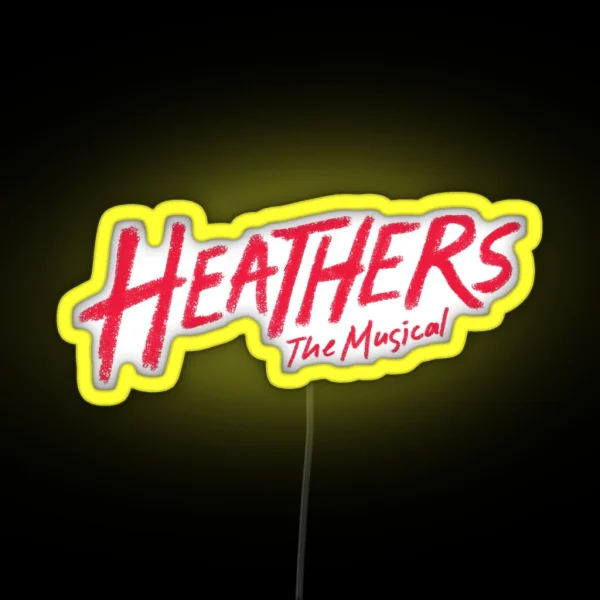 Heathers The Musical Logo RGB Neon Sign