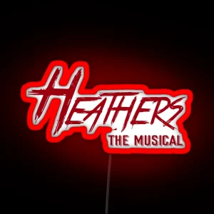 Heathers The Musical Logo RGB Neon Sign