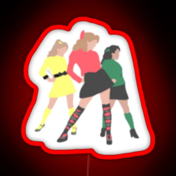 Heathers The Musical The Heathers RGB Neon Sign