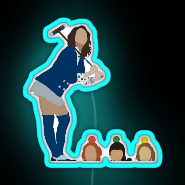 Heathers The Musical Veronica Sawyer Heather Mcnamara RGB Neon Sign