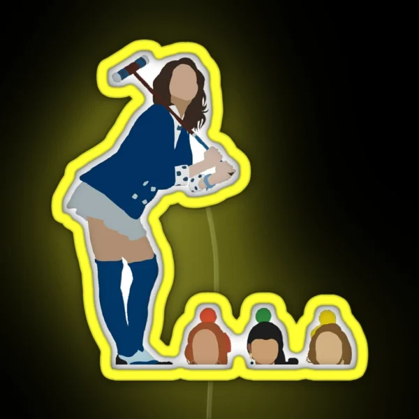Heathers The Musical Veronica Sawyer Heather Mcnamara RGB Neon Sign