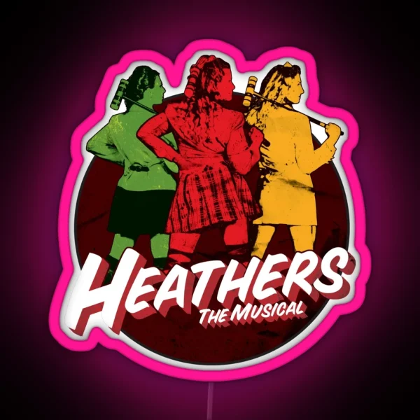 Heathers The Musical Vintage RGB Neon Sign