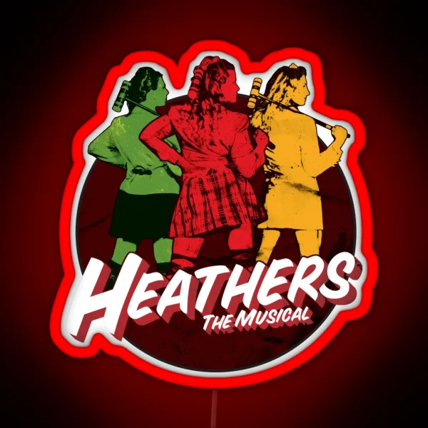 Heathers The Musical Vintage RGB Neon Sign