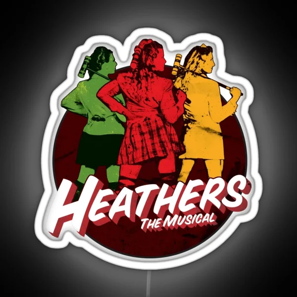 Heathers The Musical Vintage RGB Neon Sign