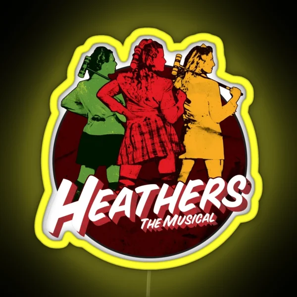 Heathers The Musical Vintage RGB Neon Sign