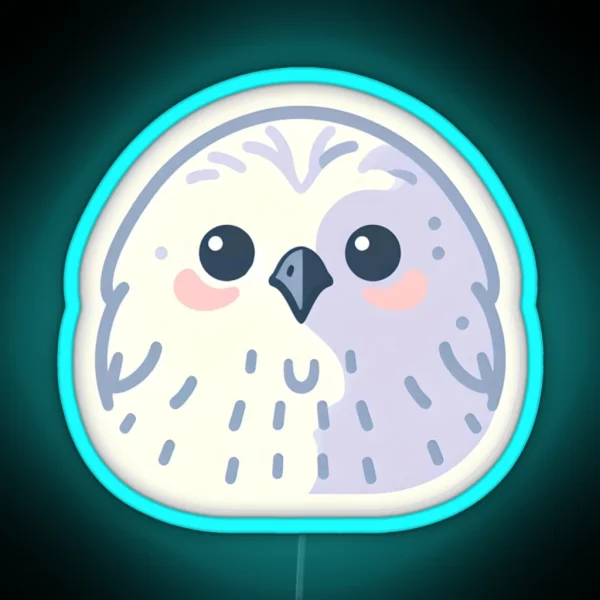 Hedwig Profile RGB Neon Sign
