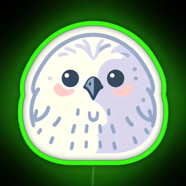 Hedwig Profile RGB Neon Sign