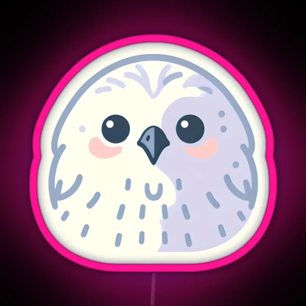 Hedwig Profile RGB Neon Sign