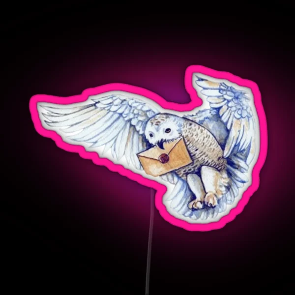 Hedwig RGB Neon Sign
